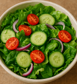 Fresh salad - crisp and healthy